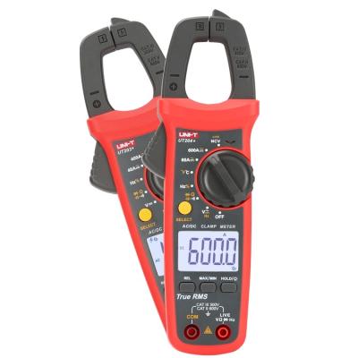 China UT204+ MOQ 1 UNIT True Clamp Digital AC AC Multimeter Current Multimeter RMS 400-600A String Voltmeter Resistance Test 37mm x 25mm for sale