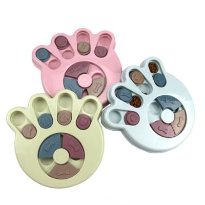 China Viable Dog Puzzle Toys Increase IQ Dog Games Interactive Slow Feeding Training Feeder For Medium Small Dog Puppy for sale