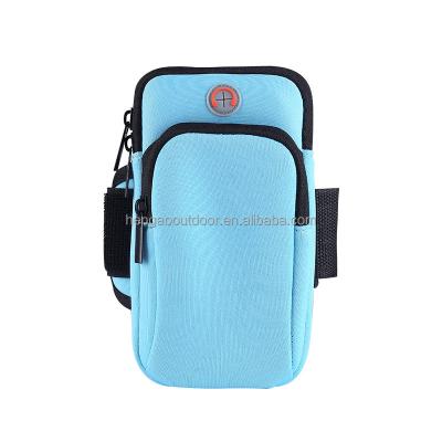 China Running Sandbag Anti-theft Mobile Phone Arm Bag Earphone Key Storage Pocket Outdoor Sport Mobile Phone Arm Bag for sale