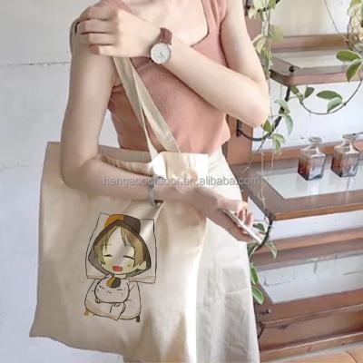 China High Quality Large Handbag Canvas Tote Bag Shopping Bag Zero Waste White Custom Canvas Bags With Logo Shopping for sale