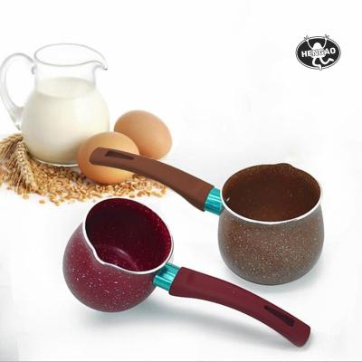 China Sustainable Coffee Tableware Home Office Kitchen Coffee Enamel Boiling Pot for sale