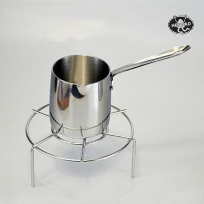 China Practical Milk Pot Cookware Stainless Steel Pans Stainless Steel Milk Pan Viable Cooking Hot Casserole for sale