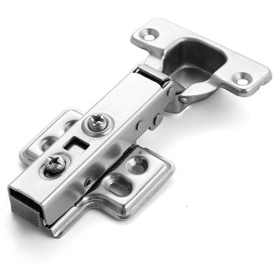 China Contemporary Adjustable Soft Close Hinge Quickly Install mentee Hydraulic Bullet Cabinet Clip On Hydraulic Hinge for sale