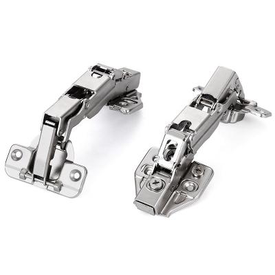 China Contemporary Clip On 175 Degree 3D Adjustable Soft Closing Cabinet Door Hinge for sale