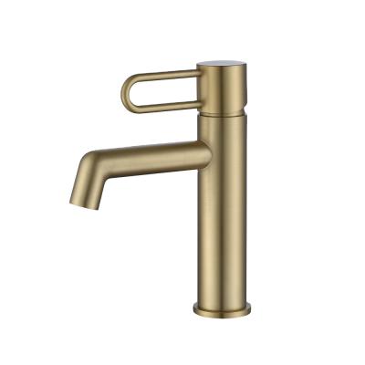 China China Wash Hand Basin Faucet Waterfall Basin Faucets Gold Made Metered Faucets for sale