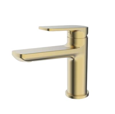 China Metered Bathroom Basin Faucet Classic Deck Mounted Bathroom Basin Faucet Fashion Style Furniture Building Material New for sale