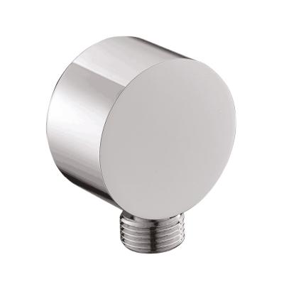 China Without Brass Wall Mounted Shower Diverter Hose Connector Round Shower Outlet for sale