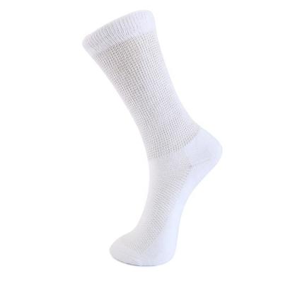 China China Manufacturer All Seasons Quickly Spandex Antibacterial Dry Socks Unisex Women White Mesh Healing Diabetic Sock Breathable Sports Sock en venta