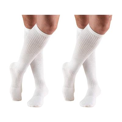 China Manufacturer Cheap Cotton Plus Size QUICK DRY Knee High Diabetic Socks en venta