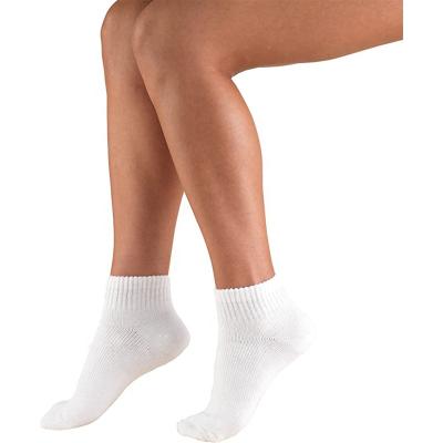 China QUICK DRY Cheap Cotton Binding Non Bumps All Seasons White Men Mesh Healing Diabetic Breathable Spandex Cheap Sports Sock Quickly Dry for sale