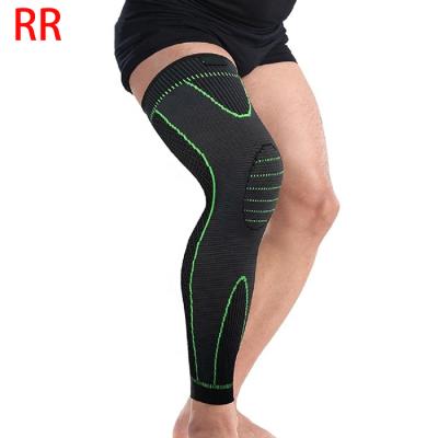 Κίνα New Breathable Long Compression Knee Brace Sports Leg Sleeves Full Nylon Leg Sleeves Warmer προς πώληση