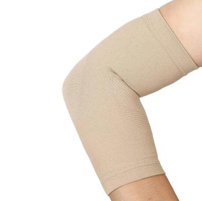 중국 Adult 20-30mmHg Heavy Support Medical Compression Elbow Support Arm Sleeves With Silicon Top Band 판매용