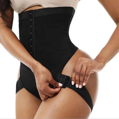 중국 Dropshipping Breathable High Waist Thong Panties Body Trainer Corset High Waist Cincher Plus Size Shapewear Butt Lifter Panty For Women 판매용