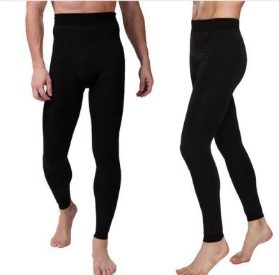 Китай Breathable Compression Legging Mens 150G Winter Fleece Seamless Thick Gaiters продается