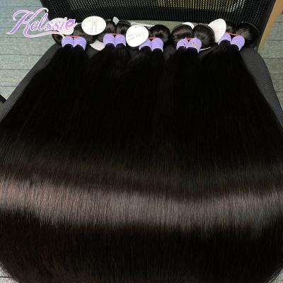 China Wholesale Raw 40 Inch Silky Straight Wave Bone Straight Hair Bundle, Raw Vietnam/Vietnamese Hair Vendors, Natural Raw Remy Human Hair Extension for sale