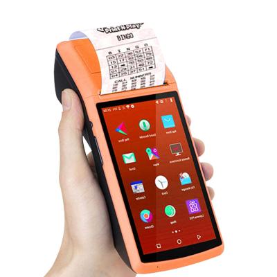 China SDK Equipment POS Financial System All In One Portable Android Handheld Cash Register For POS for sale