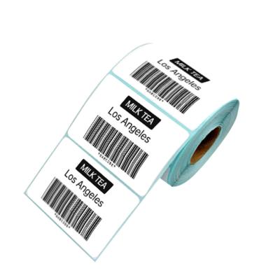 China Waterproof Waterproof Clear Multi Use Customized Label Product Self Adhesive Thermal Coated Paper Printing for sale