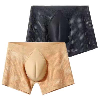 China JJ Mens Sexy Underwear Hidden Cross Dressing Boxer Pants Breathable And Interesting for sale