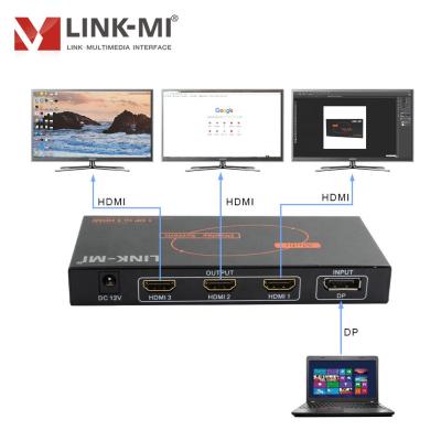 China LINK-MI LM-STV03B HD Multi-screen Supplement Video Processor 1 DP in 3 HDMI each output port can be setup at 1920x1200@60Hz LM-STV03B for sale