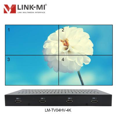 China Split assignment of Split/No; 180Â ° Rotate... LINK-MI 4K HDMI VGA Video Wall Controller with Mosaic Mode 1x2 1x4 2x2 Splice Box for sale