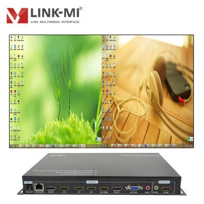 China LINK-MI 4x1 Multiviewer Quad HDMI/VGA/DP Video Multiplexer PIP 7 In 1 Video Switcher LM-TS71 for sale