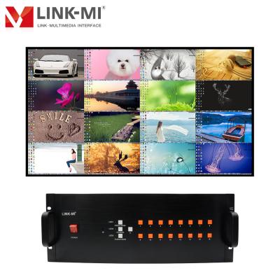 China LINK-MI 16 Channel Video Multiplexer 48 Inputs HDMI/VGA/CVBS 2 Monitors Sync Mixed 16x1 HD Multiviewer LM-SH161 for sale