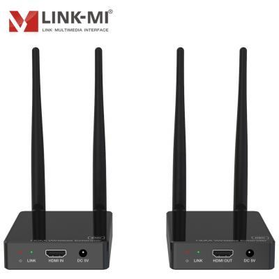 China LINK-MI 100M/328FT HDMI Wireless Extender with IR One Way Wireless Transmitter and Receiver 1080P HDCP 1.4 and DVI 1.0 LM-WE02 Compliant for sale