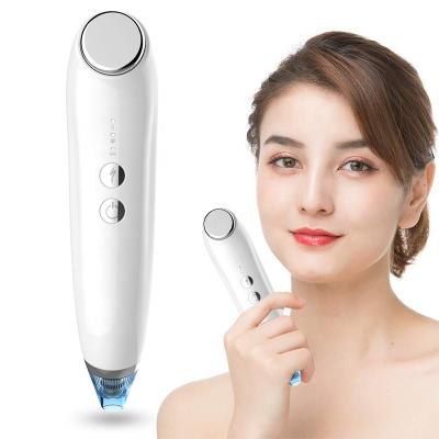 China 2021 USB Products Straining Blood Vessels Removal Face Massager Beauty Tool EMS Rechargeable Vacuum Blackhead Remover for sale