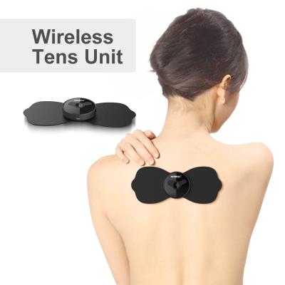 China Convenient Wireless Tens Massager Physiotherapy Unit EMS Muscle Stimulator Relief Tens Machine for sale