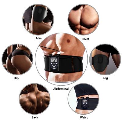 China Ten Unit Professional Intelligent Fitness Machine Radio ABS EMS Muscle Stimulator Electric Muscle Stimulator Belt for sale