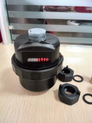 China Rotary Piston Liquid Sealed Volumetric Water Meter High Accuracy Class C 15mm for sale