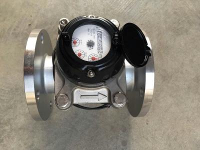 China Removable Element Woltman Water Meter Horizontal With Stainless Steel Body for sale