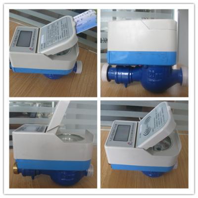 China Brass Body IC Card Prepaid Water Meter With Automatic Reading Touch Type for sale