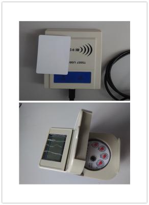 China Remote Control Digital RF Card Prepaid Water Meter With Mechanical Register DN20 for sale