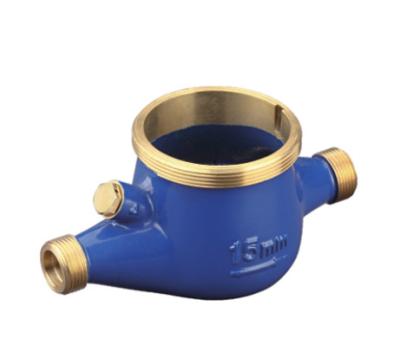 China DN15 - DN40 Water Meter Accessories Brass Body Housing For Multiple Jet Water Meters for sale