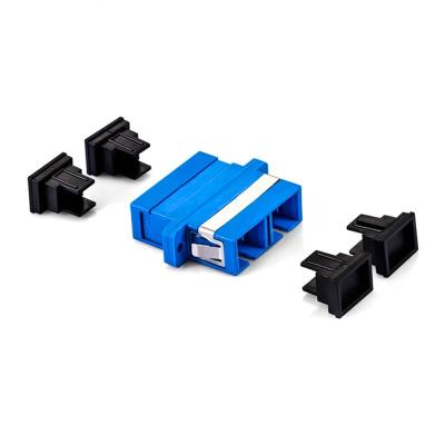 China FTTH SC to UPC SC-APC Fiber Adapter MM Fiber Optic Coupler Duplex Single Mode SM Fiber Optic Adapter Connector for sale