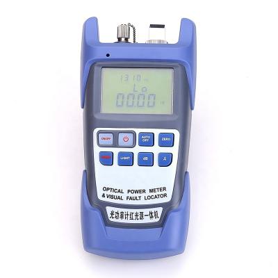 China FTTH AUA-9A All-in-One Optical Power Meter With Visual Fault Locator Fiber Optic Tester 5KM 10km 20KM 30km VFL 1/10/20/30MW for sale