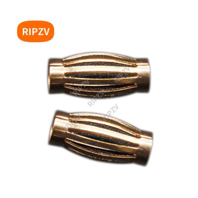 China OD3.5 X ID2.2 X 18mm beryllium bronze drum spring suitable for 3mm lantern spring banana head pin 111-1609Z female hole diameter for sale