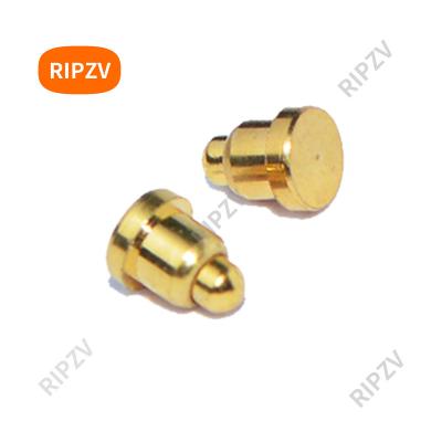 China 2x2.5mm SMD SMT Pogo Pin Connector Male 2mm Pogo Pins Spring Compression Contact Spring Connectors Gold Plated 1U 2x2.5mm for sale