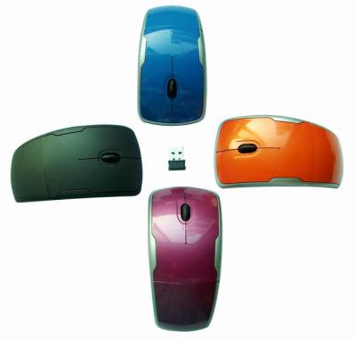 China OEM 2.405GHz- 2.476GHz ABS 2.4G Wireless Mouse With Different Colors For Windows XP for sale