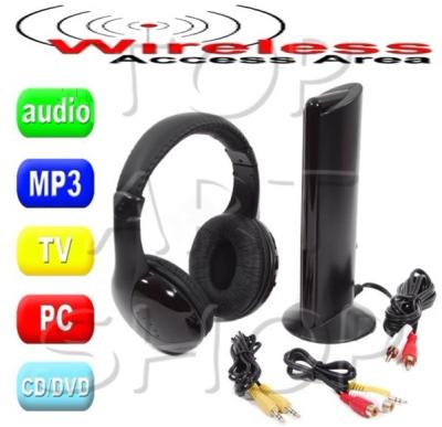 China 25 Hz - 20, 000 Hz Wireless MP3 Stereo Earphones / Headphone For Audio Output Equipment for sale