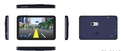 China 5 Inch 800x480 CPU 533MHz Vehicle Automobile Widescreen Portable GPS Navigator With CVR for sale