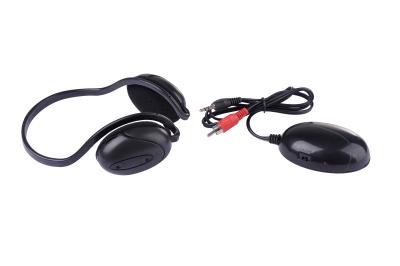 China FM Radio Receiver Wireless Stereo Earphones For TV and PC / Audio Output Converter for sale