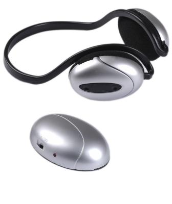 China 35 DB FM Radio Receiver Wireless Stereo Earphones For TV , PC , DVD ,  DV ,  MP3 for sale