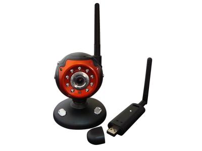 China 30fps Indoor Mobile Surveillance Automatic Infrared 2.4 GHZ Mini Wireless Color Cameras for sale