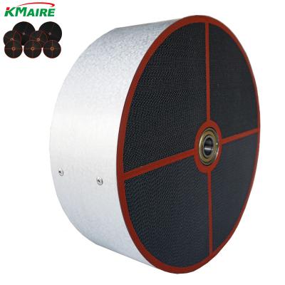 China High Efficient Desiccant Rotor Tech Support 300*100mm Online Silica Gel Rotor Use For Industrial Dehumidifier Accept Customized Size for sale