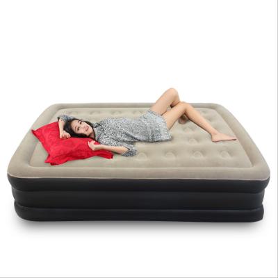 China Massage HQSLP Durable Writing Outdoor Inflatable Bed Inflatable Sofa Travel Inflatable Bed for sale