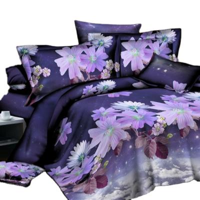 China HQSLP 3D Nondisposable Bedding Set Silk Wolf Bedding Set Velvet Bedding Sets Comforter for sale