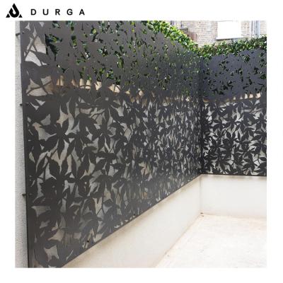 China Powder Coated Interior Decorative Room Partition Panel Divider Folding Modern Laser Cut Metal Screen for sale