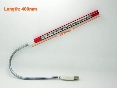 China Mini Portable Flexible 10 LEDs USB LED Reading Lamp for sale